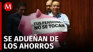 Líderes de oposición impugnan la reforma de pensiones ante SCJN