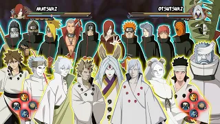 AKATSUKI FULL TEAM VS OTSUTSUKI | Naruto Shippuden Ultimate Ninja Storm 4 MOD