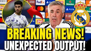 LAST MINUTE! ANCELOTTI REVEALS THE FUTURE OF ASENSIO! SURPRISED EVERYONE! | Real Madrid News