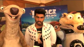 Arjun Kapoor talks about his Ice Age: Collision Course experience