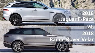 2018 Jaguar F-Pace vs 2018 Range Rover Velar (technical comparison)