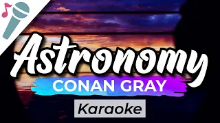 Conan Gray - Astronomy - Karaoke Instrumental (Acoustic)