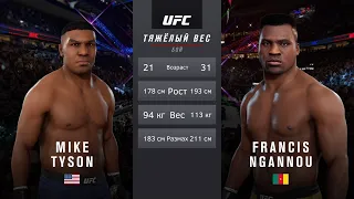 Бой: Майк Тайсон - Франсис Нганну |   EA Sports UFC 3