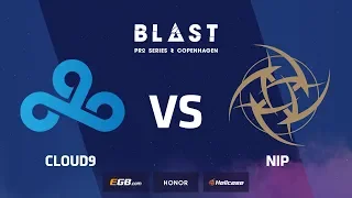 NiP vs Cloud9, mirage, BLAST Pro Series Copenhagen 2018