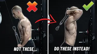 Top 9 EASY Exercise Swaps to BUILD MUSCLE FASTER  **do these instead**