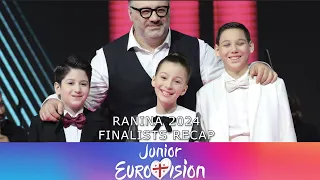 RANINA FINALISTS - JESC 2024 Georgia
