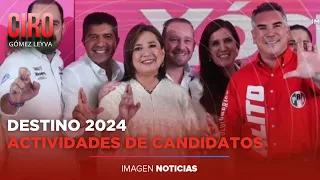 Xóchitl Gálvez y candidatos en 4 estados presentaron su estrategia de seguridad | Ciro Gómez Leyva