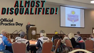 Almost Disqualified!!! Official Practice Day B.A.S.S. Nations Championship 2021