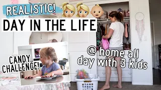 Stay at Home Mom of 3 Daily Routine | 3 Year Old Twins and a Baby | Kendra Atkins