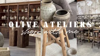 Visiting Olive Ateliers in LA | Shop with me & let's talk about home updates!