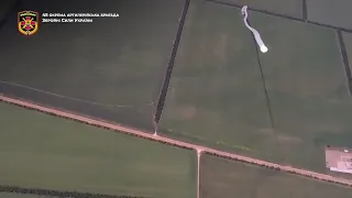 Ukrainian drone films incoming enemy surface-to-air missile knocking it out of the sky