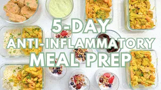 5-Day Anti-Inflammatory Meal Prep