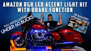 ⚡UPDATED  How To Install LED Accent Lights on a Harley Davidson Motorcycle⚡