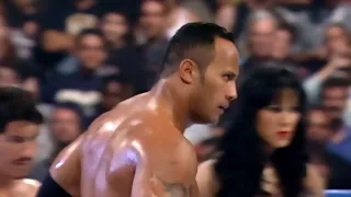 The Rock, Eddie Guerrero & Chyna Vs Chris Benoit, Christian & Edge - SMACKDOWN!