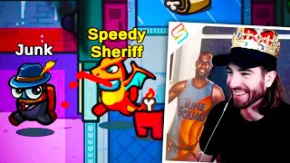 Sheriff Speedy is INVINCIBLE! - Among Us Town of Us Mod
