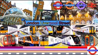 Trains at London Liverpool Street [LST] + FULL STATION WALKTHROUGH!