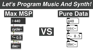 Max Or Pure Data? Choosing An Audio Programming Language