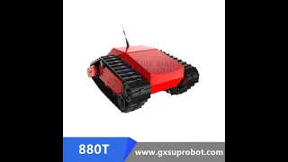 SAFARI-880T popular model mobile all terrain tracked robot chassis platform