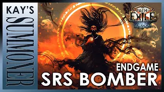 PoE 3.19 - Endgame SRS Bomber - Simulacrum 30 - Summon Raging Spirit - Minion Instability