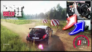 PEUGEOT 208 T16 Rally Poland / Thrustmaster T300RS DiRT Rally 2.0