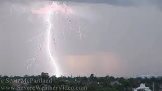 Intense Lightning & Thunderstorm- Fort Lauderdale, FL July 30th, 2010 [HD]