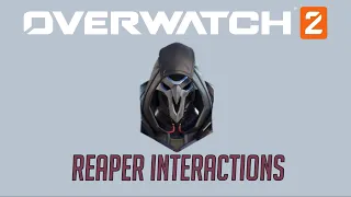 Overwatch 2 Second Closed Beta - Reaper Interactions + Hero Specific Eliminations