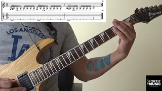 Obituary-Slowly We Rot Guitar Riff-by-Riff Lesson with On-Screen Tabs