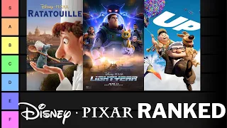 All 26 Pixar Films RANKED (wLightyear) | Tier Ranking