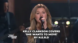 Kelly Clarkson Powerfully Covers 'She Wants To Move' By N.E.R.D