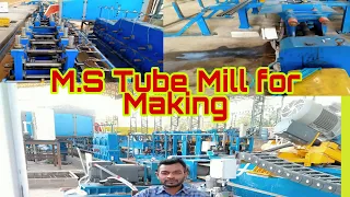 MS Tube Mill for Making/MS Pipe Mill Machine.