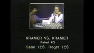 Kramer vs Kramer (1979) movie review - Sneak Previews with Roger Ebert and Gene Siskel