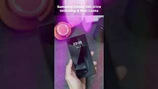Samsung Galaxy S24 Ultra Unboxing - Titanium Black