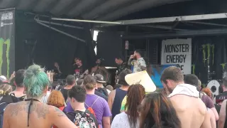 Senses Fail - "Calling All Cars" Live @ Vans Warped Tour on 7-25-2015