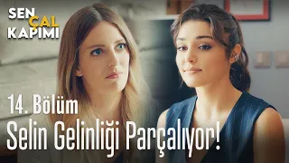 Selin gelinliği parçalıyor! - Sen Çal Kapımı 14. Bölüm