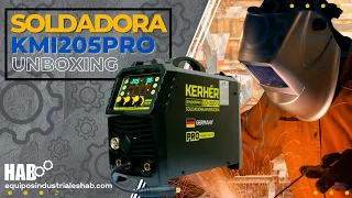 Soldadora Kerher Pro KM1205PRO: Unboxing