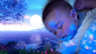 Relaxing music for children to sleep + the sound of the waves - Silencing the child before sleep