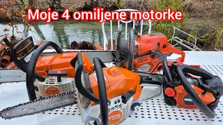 Moje 4 omiljene motorke,  koje ne prodajem.  Recenzija!