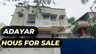 ID 1468 - Individual House sale in Adayar || East Facing || 3 BHK || 2BHK 2 House || CCP ||