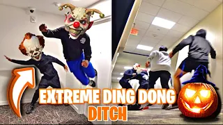 EXTREME DING DONG DITCH PT7! | COLLEGE EDITION *GONE WRONG*