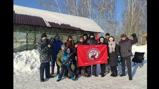 Выезд Русской Народной Дружины Новосибирска на стрельбы