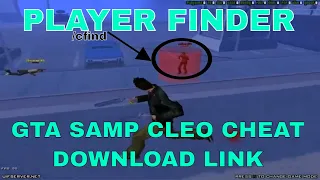 GTA SAMP - PLAYER FINDER - DOWNLOAD LINK [UNDETECTABLE] - CLEO CHEAT