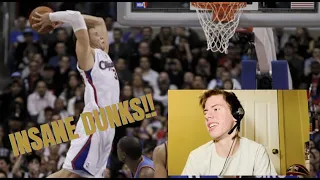 Reaction to BLAKE GRIFFIN’S TOP 28 CAREER DUNKS!