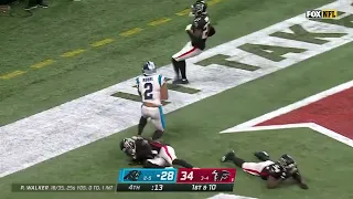 DJ MOORE INSANE HAIL MARY VS FALCONS | Panthers vs Falcons Highlights