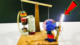 How to Make the World's Smallest Beam Stirling Engine - Engineering Project