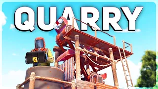 Maximize Your Gather Rate - Mining Quarries & Pumpjacks Guide | Rust Tutorial