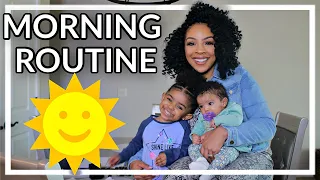 MORNING ROUTINE 2020 | BABY & TODDLER | WORKING STAY AT HOME MOM