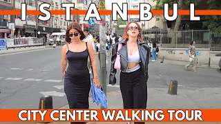 ISTANBUL CITY CENTER TOP 3 PLACES TO VISIT NISANTASI,BESIKTAS BAZAAR,ISTIKLAL STREET 4K WALKING TOUR