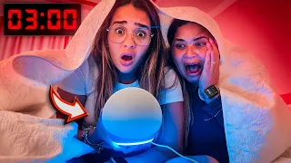 ALGO BIZARRO ACONTECEU COM A ALEXA AS 3:00 HORAS DA MANHÃ AO VIVO 😱😱😱