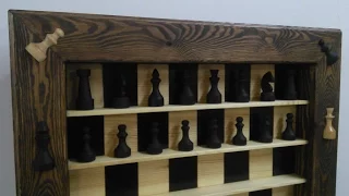 Изготовление шахматных фигур. Making chess pieces.