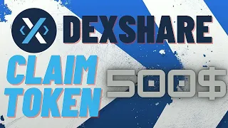 BEST CRYPTO AIRDROP TOKEN 2022 | DEXSHARE TOKEN CLAIM 500 $